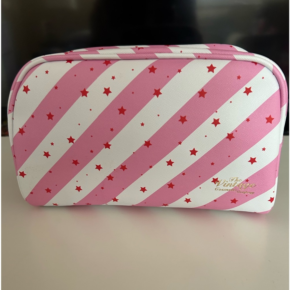 The Vintage Cosmetic Company makeup bag
